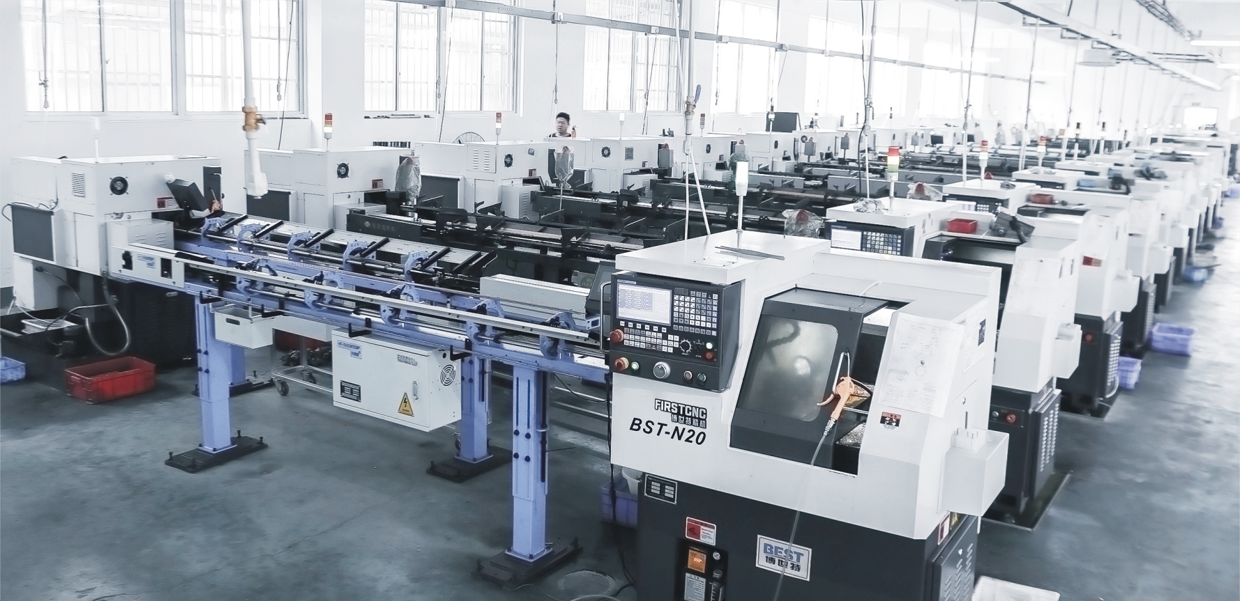 Baierde Electronic CNC Production Workshop with BST-N20 Machines